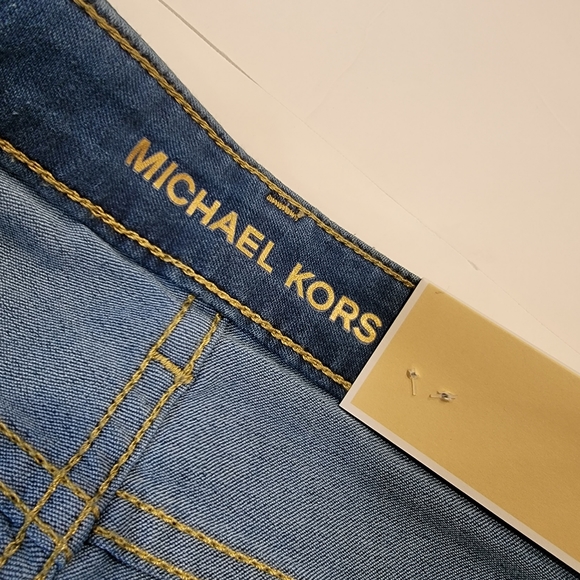 Michael Kors Izzy Skinny Jeans Size 2 NWT! MEDIUM Wash - Picture 13 of 17